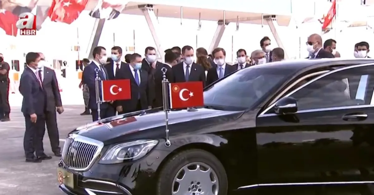 Başkan Recep Tayyip Erdoğan açılışını yaptığı Ankara-Niğde Otoyolu'nu makam aracıyla test etti