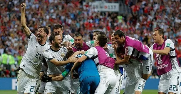Rusya İspanya’yı penaltılarla yenerek çeyrek finale yükseldi