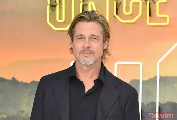 Brad Pitt'e etek giydiren hayat bize neler yapmaz! Brad Pitt kırmızı halıya etekle çıktı yerden yere vuruldu adeta Burhan Altıntop - 10