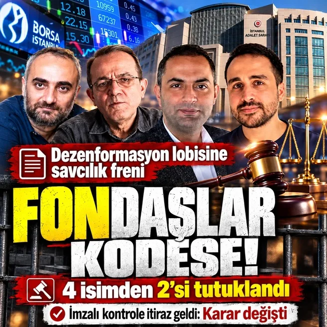 Fondaşlar kodese: Mustafa Balcı ve Şaban Sevinç tutuklandı, İsmail Saymaz ve Murat Ağırele ev hapsi kararı