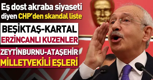 CHP'nin İstanbul'da aday kıstası: Akrabalık ilişkileri