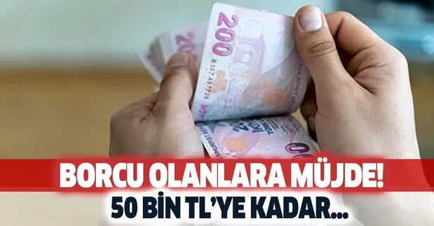 borcu olanlara mujdeli haber 50 bin tl ye kadar verilecek iste borc kapatma kredisi veren bankalar takvim