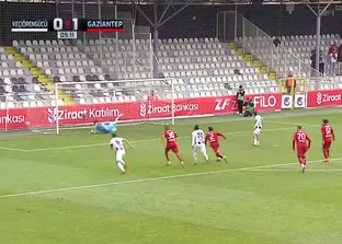 GOL | Keçiörengücü 1-1 Gaziantep FK