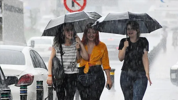 HAVA DURUMU | Meteoroloji saat verdi: İstanbul ve birçok il için sağanak uyarısı!-4