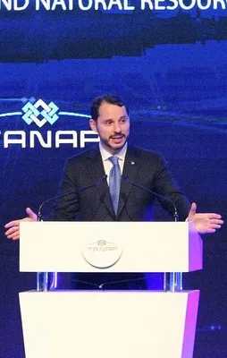 Berat Albayrak TANAP açılışında konuştu