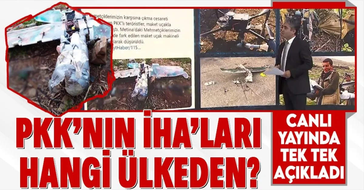 Terör örgütü PKK'ya drone ve maket uçakları kim veriyor? PKK'nın paramotorlu saldırı planları nasıl bozuldu?
