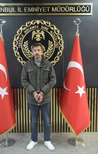 Terör örgütü PKK'nın elebaşı Abdullah Öcalan'ın pankartını asan 2 şüpheli yakalandı