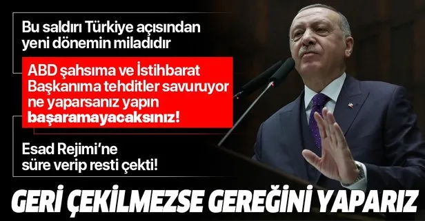 Son dakika: Başkan Erdoğan'dan AK Parti Grup Toplantısı'nda önemli açıklamalar