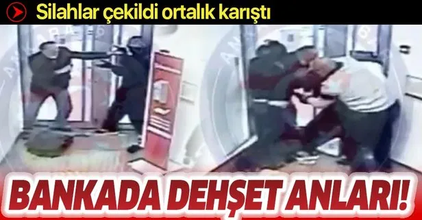 Başkent Ankara’da banka soygunu! Son dakika görüntüleri ortaya çıktı