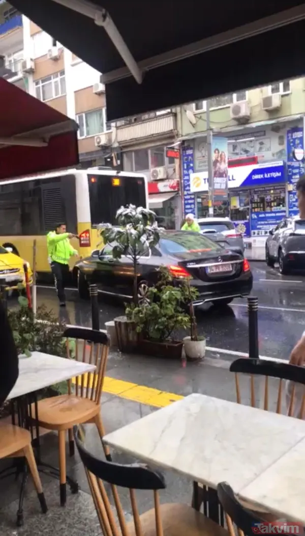İstanbul Beşiktaş'ta Polis Ekiplerinin 'Dur' İhtarına Uymayan Şahıs, Kovalama Neticesinde Yakalandı.