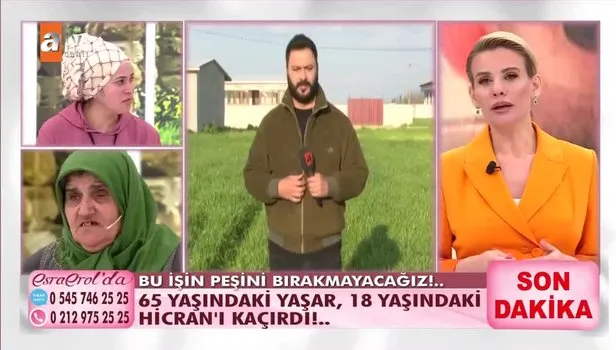 Esra Erol seyircisine seslendi: “Hicran'ı istismarcısının esaretine mahkum etmeyeceğiz!”
