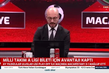 MAÇ SONUCU: Türkiye - Macaristan: 3-1