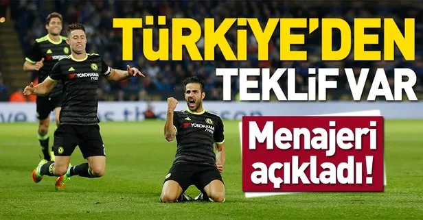 Fenerbahçe’nin peşinde olduğu Cesc Fabregas için ilk açıklama menajerinden geldi