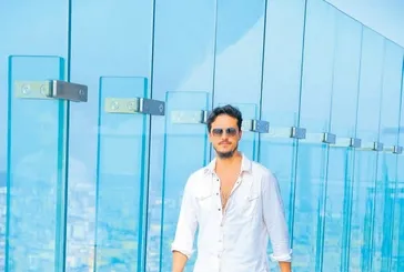 Gökhan Keser, 360 derece İstanbul'un eşsiz manzarasının tadını çıkardı
