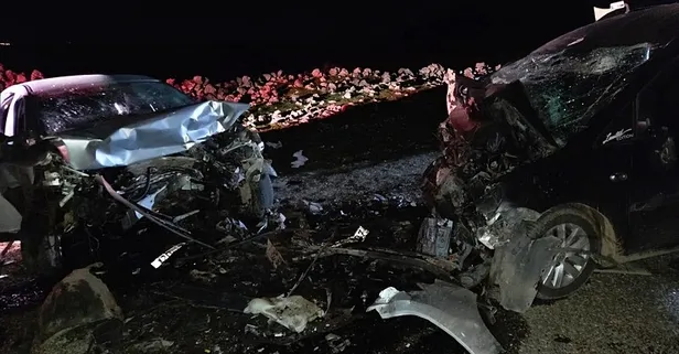 Diyarbakır'da katliam gibi kaza! 2'si çocuk 5 kişi hayatını kaybetti