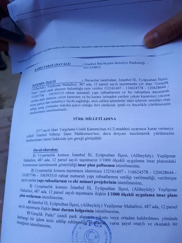 CHP'li İBB mahkeme kararına rağmen Yeşilpınar Gençlik Parkı’nı yerle bir etti! Vatandaşlar isyanda-2