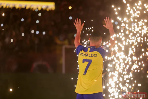 Sansasyonel transfer sansasyonel imza! Al Nassr'dan Cristiano Ronaldo için tören: "Çok rekor kırdım, biraz da burada kırayım" - 25