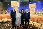Başkan Erdoğan ve Mirzoyayev Beştepe'de 'Asırlık Tatların Buluşma Noktası: Yedi Bölgede Türk Mutfağı' sergisini gezdi