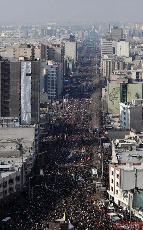 Süleymani'nin cenaze töreni izdiham nedeniyle ertelendi! Onlarca ölü ve yaralı var - 9