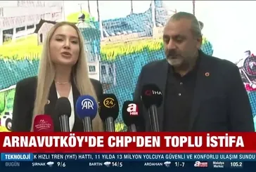 Arnavutköy'de CHP'den toplu istifa