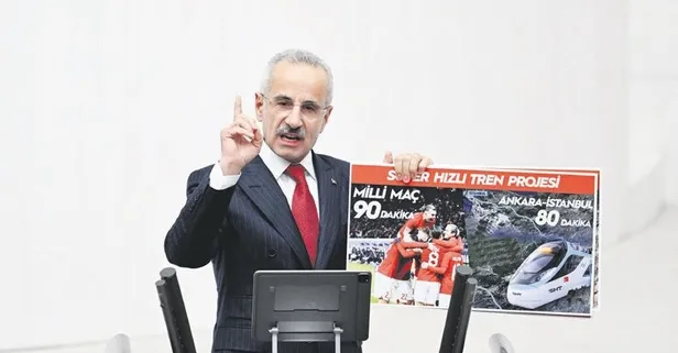 Ulaştırma ve Altyapı Bakanı Abdulkadir Uraloğlu: İstanbul-Ankara arası 80 dakikaya inecek