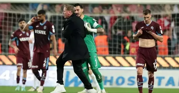 Samsunspor - Trabzonspor maçı sonrası gerilim yükseldi! Uğurcan Çakır ve Markus Gisdol arasında tartışma: Hoş olmadı