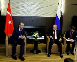 Erdoğan-Putin arasındaki önemli görüşme sona erdi