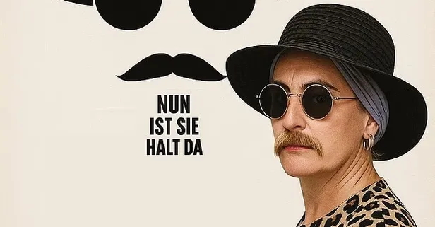 Bıyıklı Neo-Nazi kadınlar hapishanesinde kalmak için cinsiyet değiştirdi