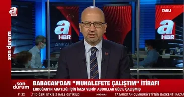 SON DAKİKA: Ali Babacanın muhalefete çalıştım itirafı! Gaf mı yaptı planlı bir açıklama mı?