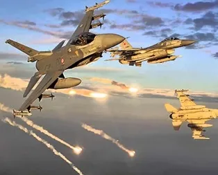 Kandil’deki PKK hedeflerine bomba yağdı