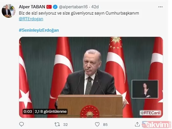 Spekülatif kur atışı ve manipülatif saldırılar nafile! Sosyal medyada tam destek: #YineHaklıÇıktı, #SeninleyizErdoğan - 25