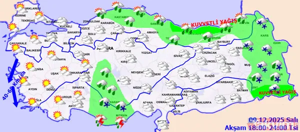 Kar soğuğu hızlandı: İstanbul o tarihte beyaz gelinliğini giyecek! 4 il risk haritasında - 7