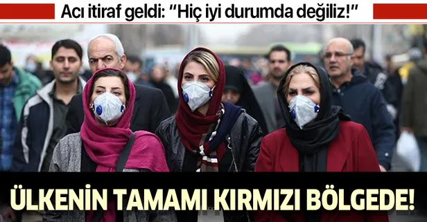 İran'dan acı itiraf geldi: "Hiç iyi durumda değiliz!"