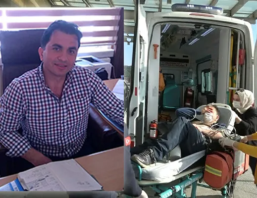 Öğretmen komşusunu bıçakladı