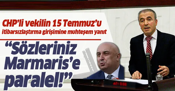 CHP'li vekil Engin Özkoç'tan 15 Temmuz'u itibarsızlaştırma girişimi