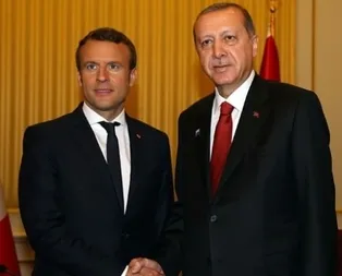 Erdoğan ile Macron telefonda görüştü