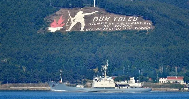 Çanakkale Boğazı tek yönlü trafiğe kapatıldı