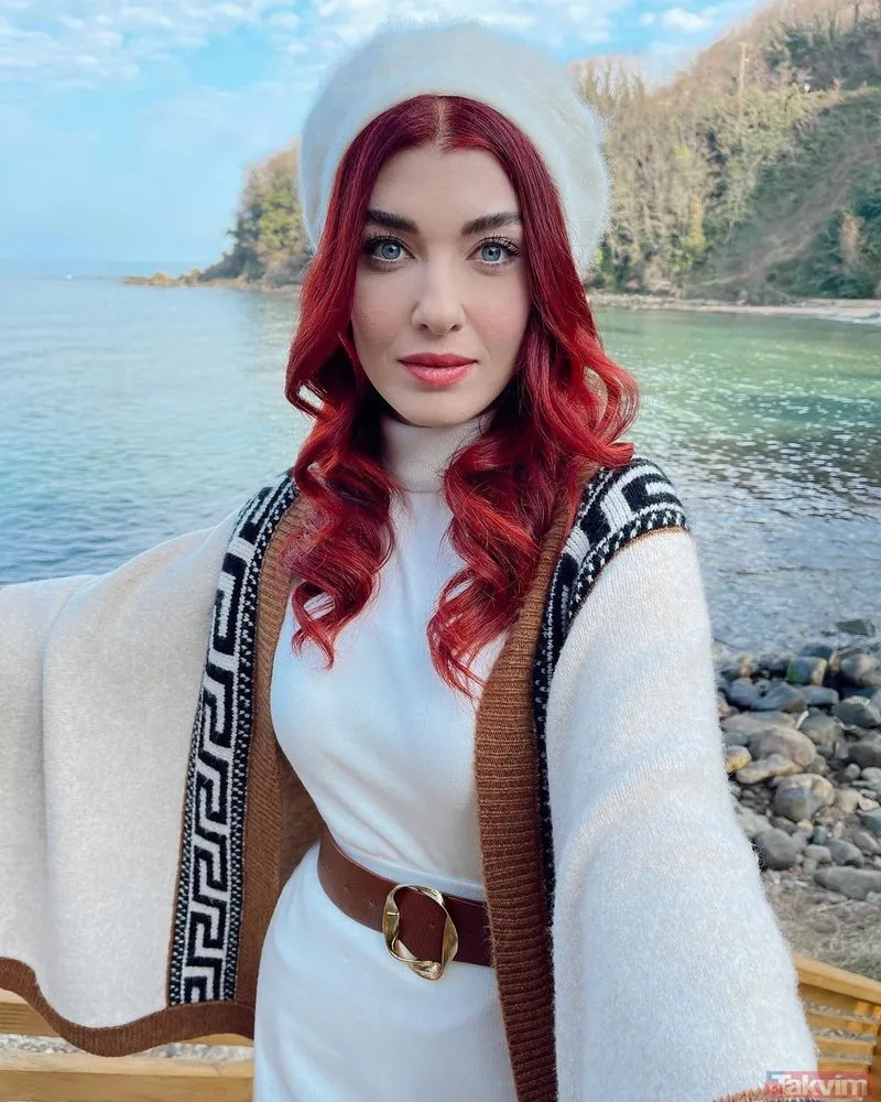 Kuzey Yıldızı’nın kızıl saçlı Yıldız’ı Aslıhan Güner imaj değiştirdi