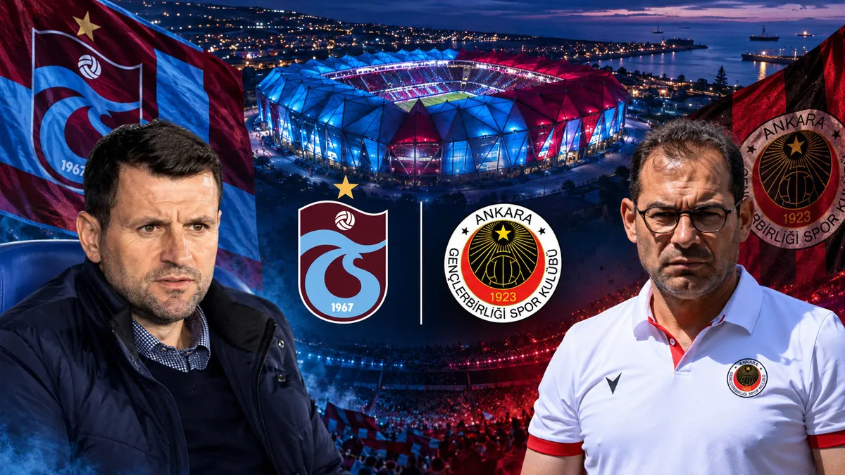 Trabzonspor - Gençlerbirliği maçı canlı takip