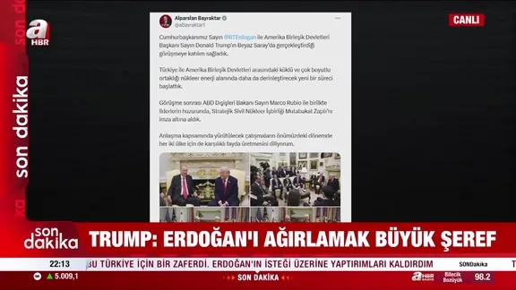 Türkiye ve ABD arasında nükleer alanda imzalar atıldı