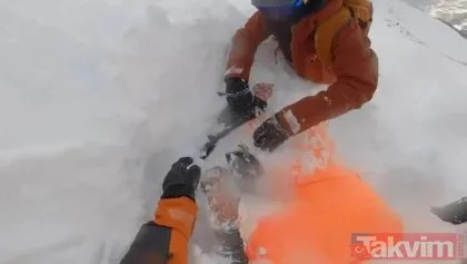 Bir çığ haberi de İsviçre’den geldi! İki kadın kayakçı çığ altından böyle kurtarıldı!