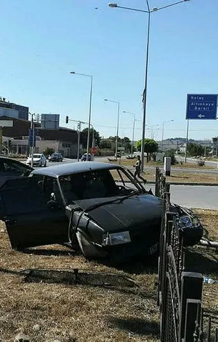 Samsun'da feci kaza! Araçlar hurdaya döndü yaralılar var