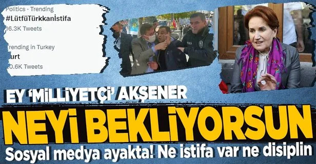 Meral Akşener şehit yakınına küfreden Lütfü Türkkan’a göz mü yumacak? Twitter’da tepkiler çığ gibi! Ne istifa var ne disiplin