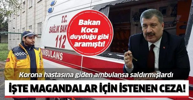 Sağlık Bakanı Fahrettin Koca 03.40’ta telefonla aramıştı! İstanbul Pendik’te ambulansa saldıranlarla ilgili son dakika gelişmesi!
