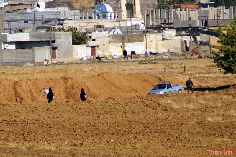Rasulayn'da teröristlerin tuzakladığı 250 kilo patlayıcı böyle imha edildi