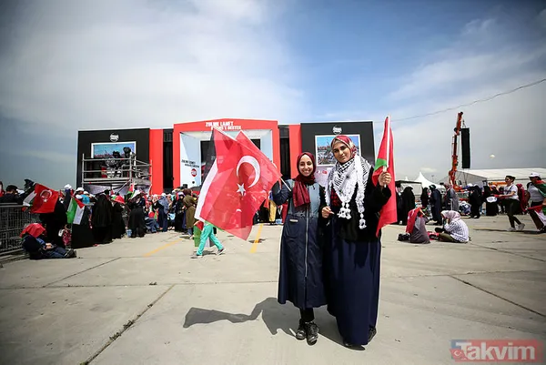 Yenikapı'da Tarihi Kudüs mitingi: Zulme Lanet Kudüs'e Destek - 39