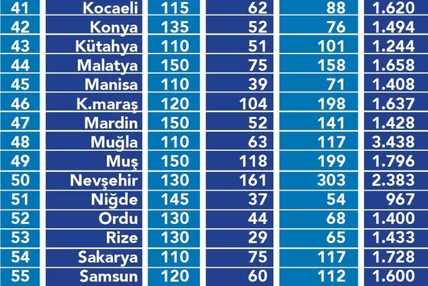Kiralar bir yılda yüzde 55 arttı! Hangi ilde kiralar ne kadar oldu?-8