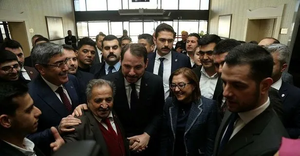 Son dakika: Hazine ve Maliye Bakanı Berat Albayrak, Gaziantep’te ziyaretlerde bulundu