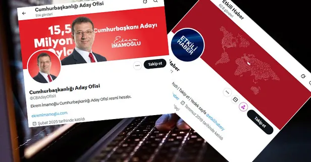 Dezenformasyona geçit yok: Ekrem İmamoğlu'nu "Cumhurbaşkanlığı Aday Ofisi" hesabı ile "Etkili Haber"e erişim engeli!