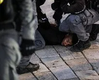 İşgalci İsrail polisinden Filistinlilere müdahale!